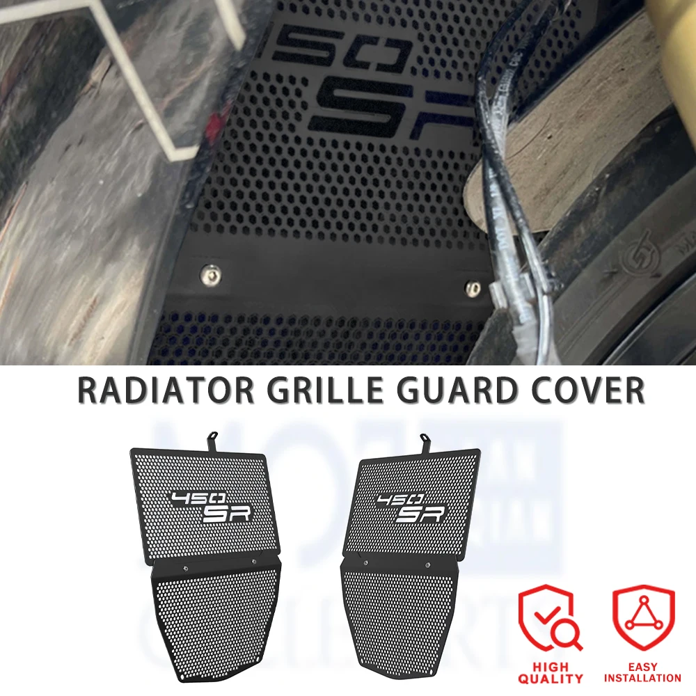 

450SS Motorcycle Radiator Guard Grille Cover Cylinder Engine Guard Set Protector For CFMOTO 450SR 450SS 450SR-S 2022 2023 2024