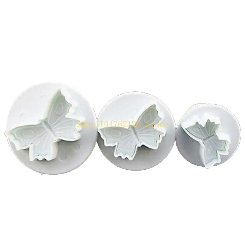 3 куски DIY Fondant Rutters Fondant Flom