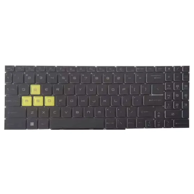 Replacement Key Cap&Hinge For MSI Z16 GP76 GL66 GL76 GF66 MS-1582 MS-17L1 MS-17H3 Keyboard Keys Keycaps