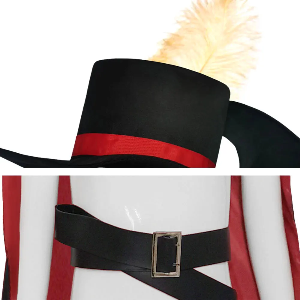 Fantasia de Cosplay Anime Halloween, Gato de Botas, 2 Manto Uniforme, Conjuntos de Capas Gato Guerreiro, Novo, 2024