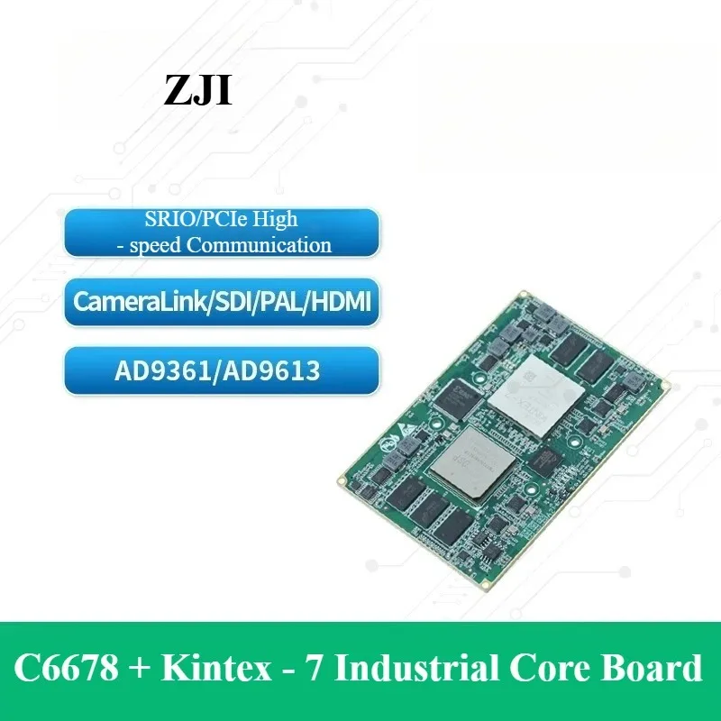 

TL6678ZH-EVM Основная плата промышленного класса для высокопроизводительных применения C6678 + Kintex-7, высокоскоростная связь SRIO