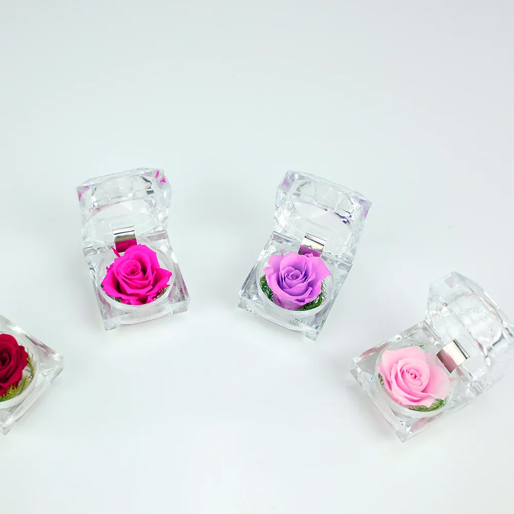 Forever Flower Preservadas Para Regalo Flowers Gift Valentine' Day Floral Fresh