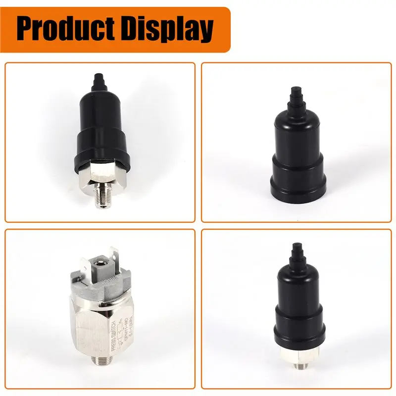 【RECOMENDAR】1/8 Inch Male QPM11-NO Saklar Tekanan Tipe Diafragma yang Dapat Disesuaikan Normal Terbuka