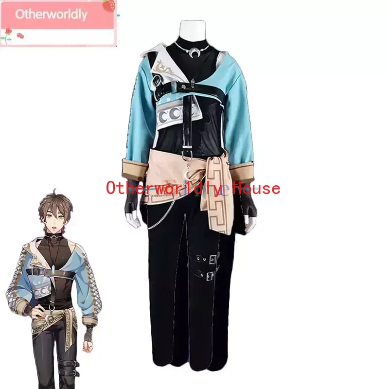 Game Nu Carnival Eiden Cosplay Costumes Halloween Carnival Uniforms Anime Clothing Fancy Party Suit Coat Top Pants Custom Made