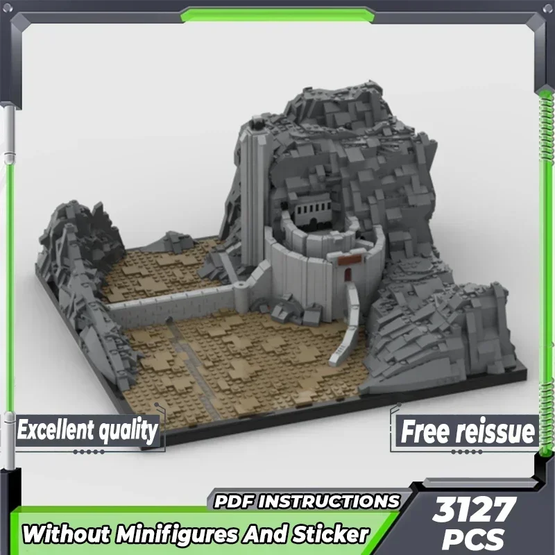 

Модель Ring King Moc, строительные кирпичи, Helmser, технология глубокой микромасштабы, модульные блоки, подарки, рождественские игрушки, наборы «сделай сам», сборка