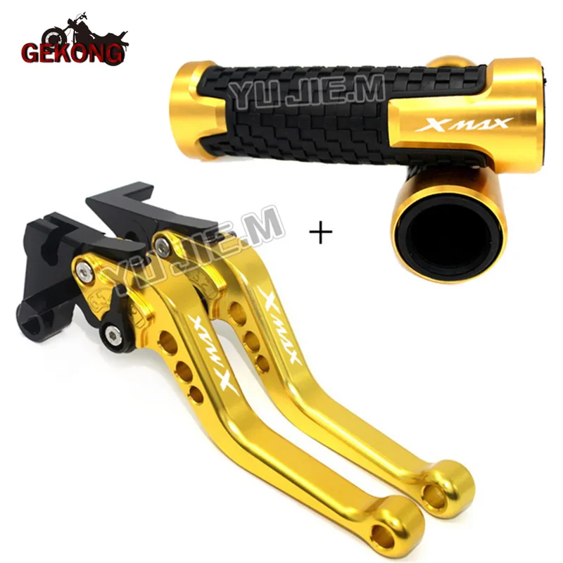 For YAMAHA XMAX 250 XMAX300 XMAX 125 XMAX 400 X-MAX 250 300 400 2018-2021 scooter accessories brake levers Handlebar Hand Grip