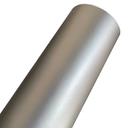 Matte Silver Wrap Vinyl Roll with Air Release Self Adhesive Car Wrapping Decal