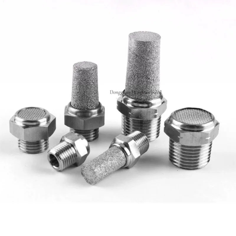 

Pneumatic Silencer Noise Reduction Connector Stopper Pagoda Type Bsl Flat Head Type Electromagnetic Valve Silencer