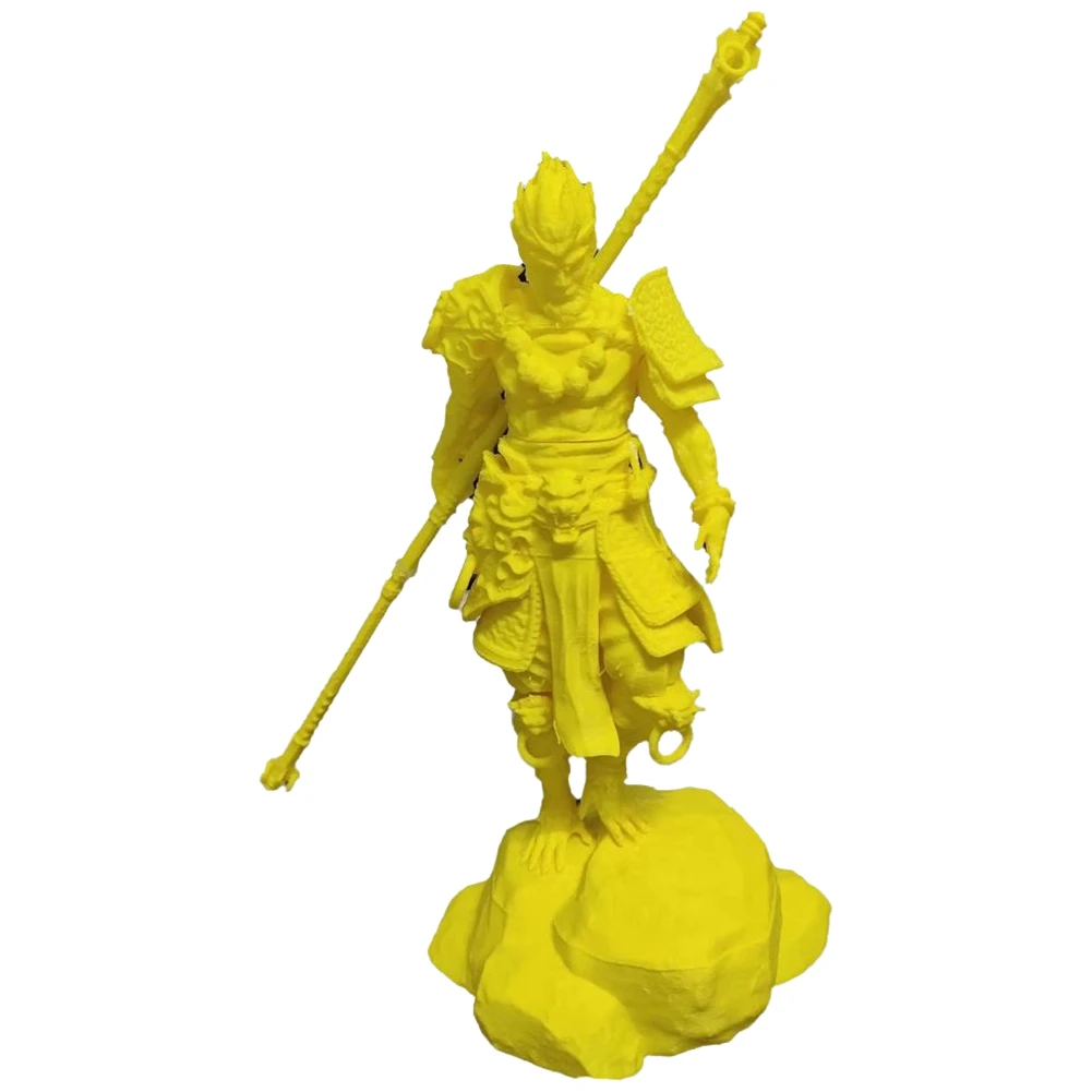 Black Myth Wukong Animation Game Peripheral Toys Destinied One Anime Action Model Figure Collection Cool Gifts Yellow