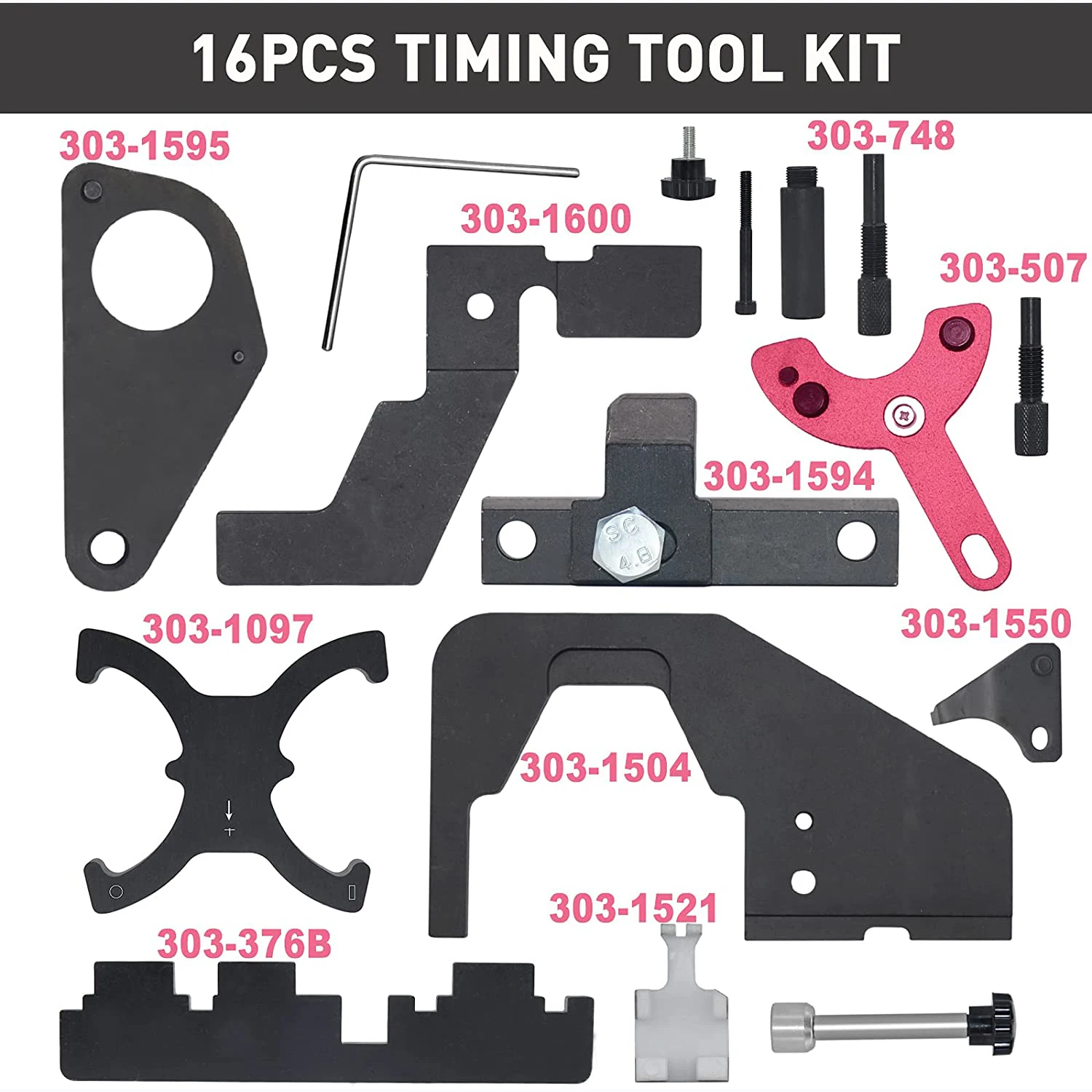 Engine Timing Tool Kit For Volvo Ford 1.5 1.6 2.0 Jaguar Land Rover Evoque 2.0T Camshaft Alignment Locking Set