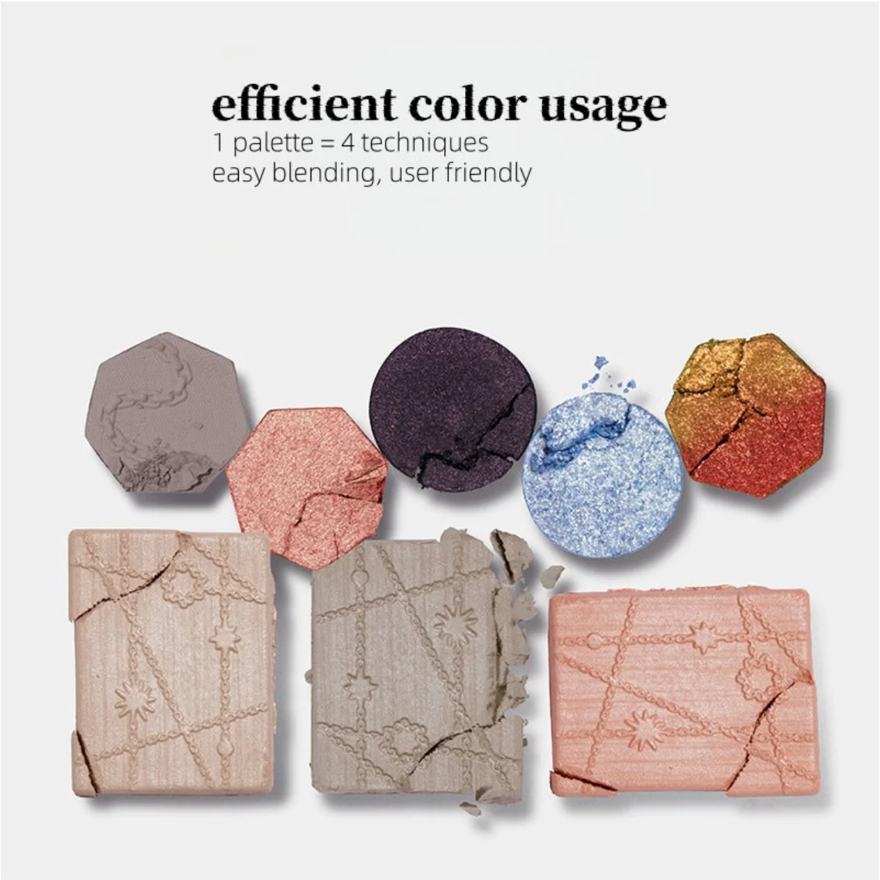 لوحة ظلال العيون الكل في واحد من Girlcult MARTIAL WORLD COMPLEX / أحمر الخدود / مكياج متعدد الاستخدامات متعدد الأغراض #2