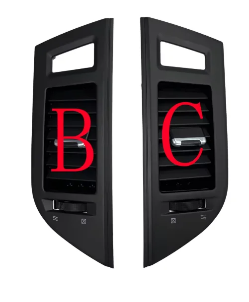 

Боковое отверстие воздуха приборной панели (холодный воздух) для Mitsubishi Pajero Montero V93/V95/V97/V98 2007-2022