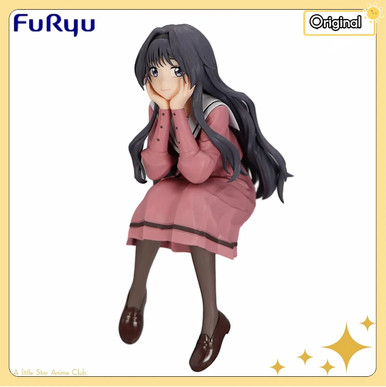 Figura Original FuRyu Noodle Stopper, La Flor Fragante Florece con Dignidad, Figura Coleccionable del Modelo Kaoruko Waguri