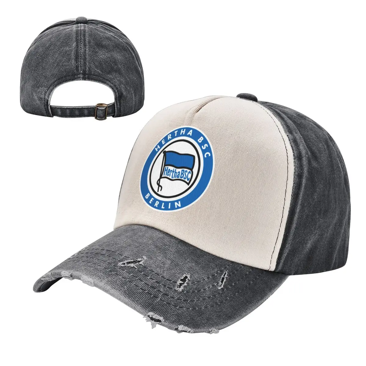 

Unisex Fashion Hertha Bsc Washed Baseball Caps