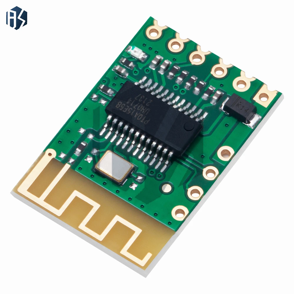 JDY-62A Mini BLE Bluetooth Module with Antenna - Dual-Channel Stereo Audio, High/Low Level Output, Automatic Sleep, Compatible w