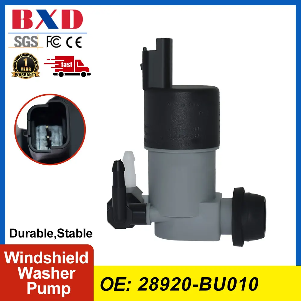 Windshield Washer Pump 28920-BU010 28920BU010 For NISSAN Qashqai 2007-2013