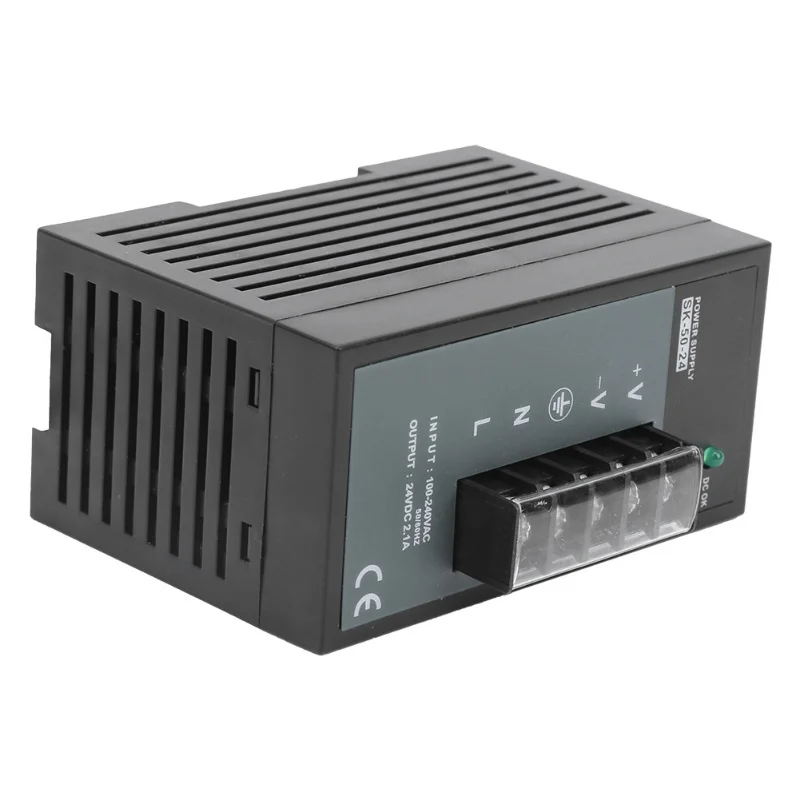 

Блок питания для DIN-рейки SK5024, миниатюрный импульсный источник питания, AC100‑240V