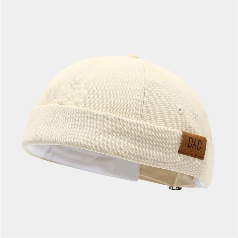 2026 Four Seasons Cotton Letter Docker Cap Brimless Hat Beanie Hats Landlord Sailor Cap Men and Women 232