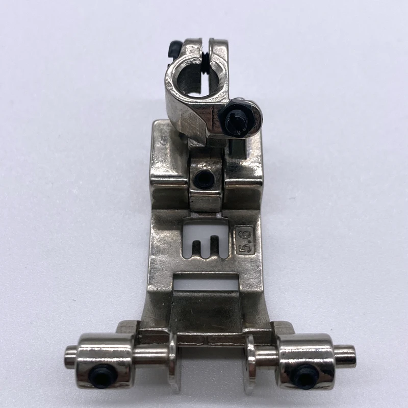 Q.X.YUN Stitch Machine Tie Foot Presser foot 5.6, Presser foot for 3 Needles and 5 threads,Adjustment,Original Quality