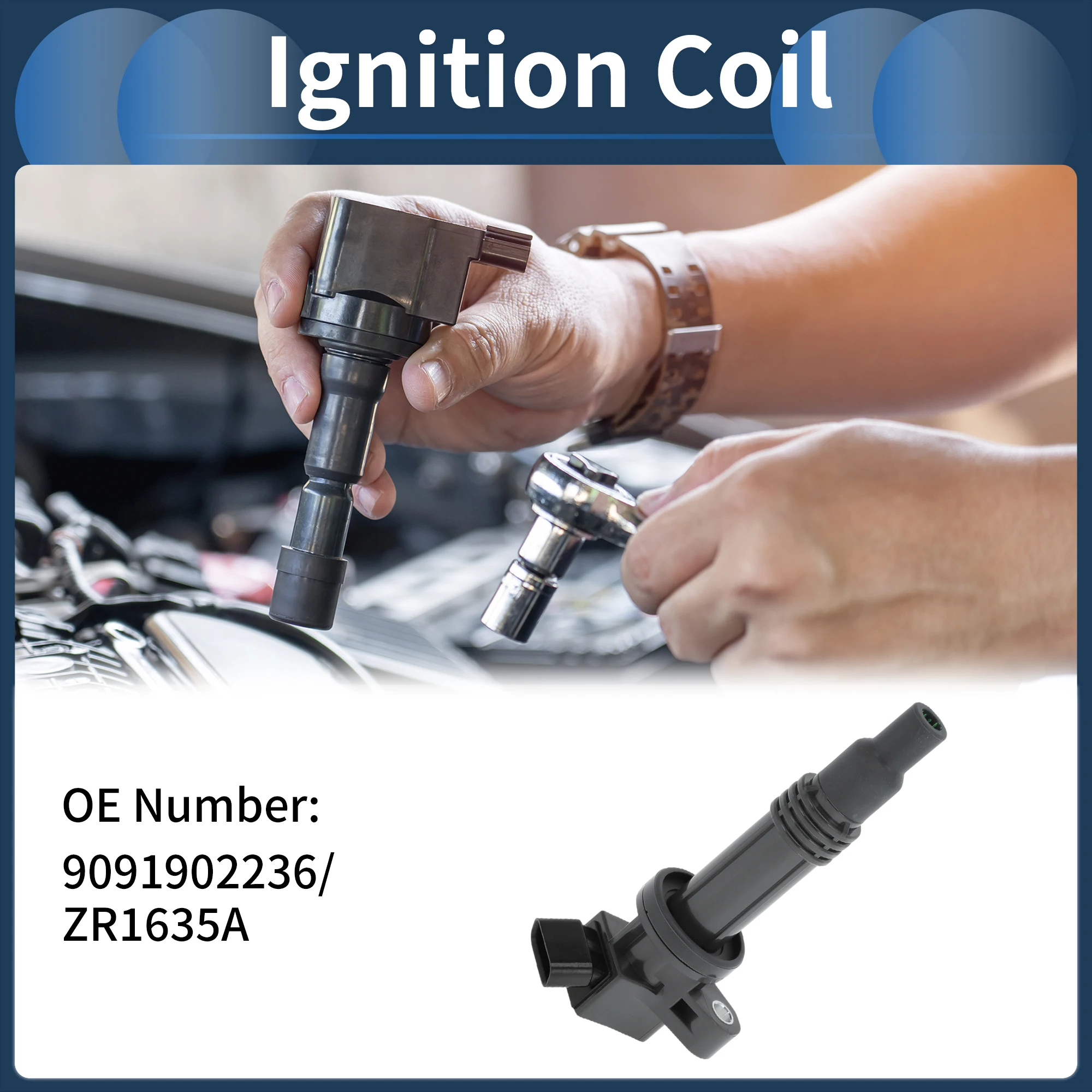 

Комплект катушек зажигания UXCELL No 9091902236 для Toyota Altezza Gita SXE10