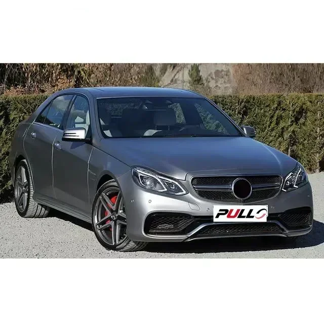 Kit de carrocería para Mercedes benz Clase E W212 09-15 modificado al estilo E63 AMG incluye conjunto de parachoques delantero y trasero con rejilla