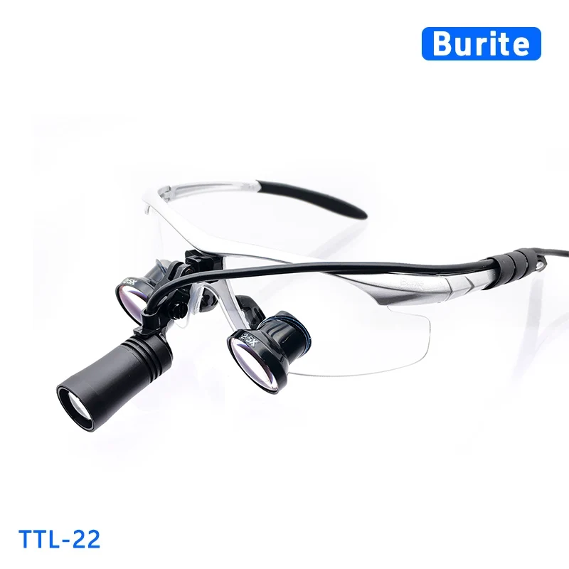 

Очки-лупы Burite 22 TTL Galilean 2.5X/3.0X/3.5X с регулируемым межзрачковым расстоянием, пластиковые линзы для стоматологов и хирургов, с LED-подсветкой и USB-портом