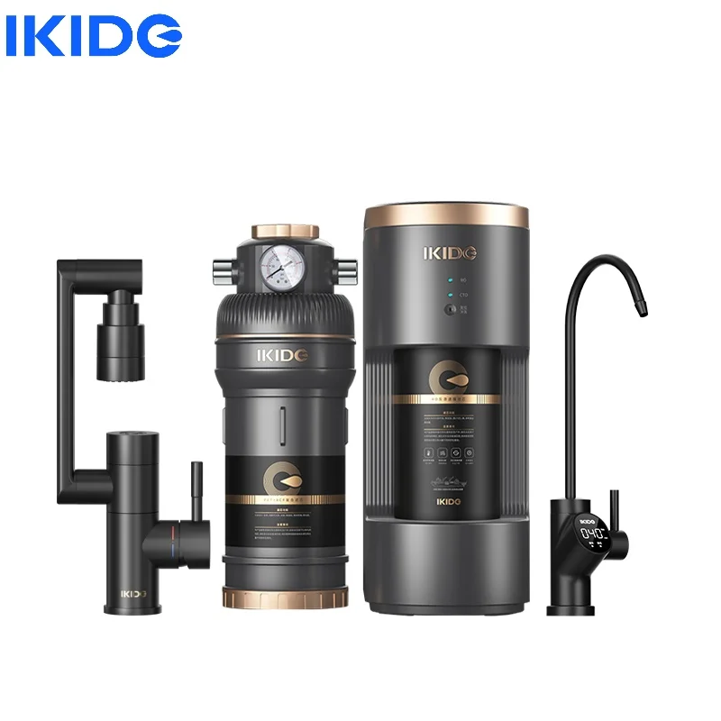 

IKIDE 1000G MQ7+ New Product With Smart Adjustable Faucet Water Purifier