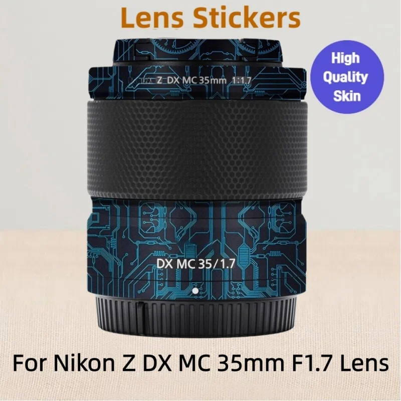 

Наклейка-наклейка для объектива Nikon Z 35 F1.7, наклейка на объектив 35 1,7, крышка для объектива Nikkor Z MC 35 мм f1.7, наклейка на объектив 35F1.7, кожа объектива
