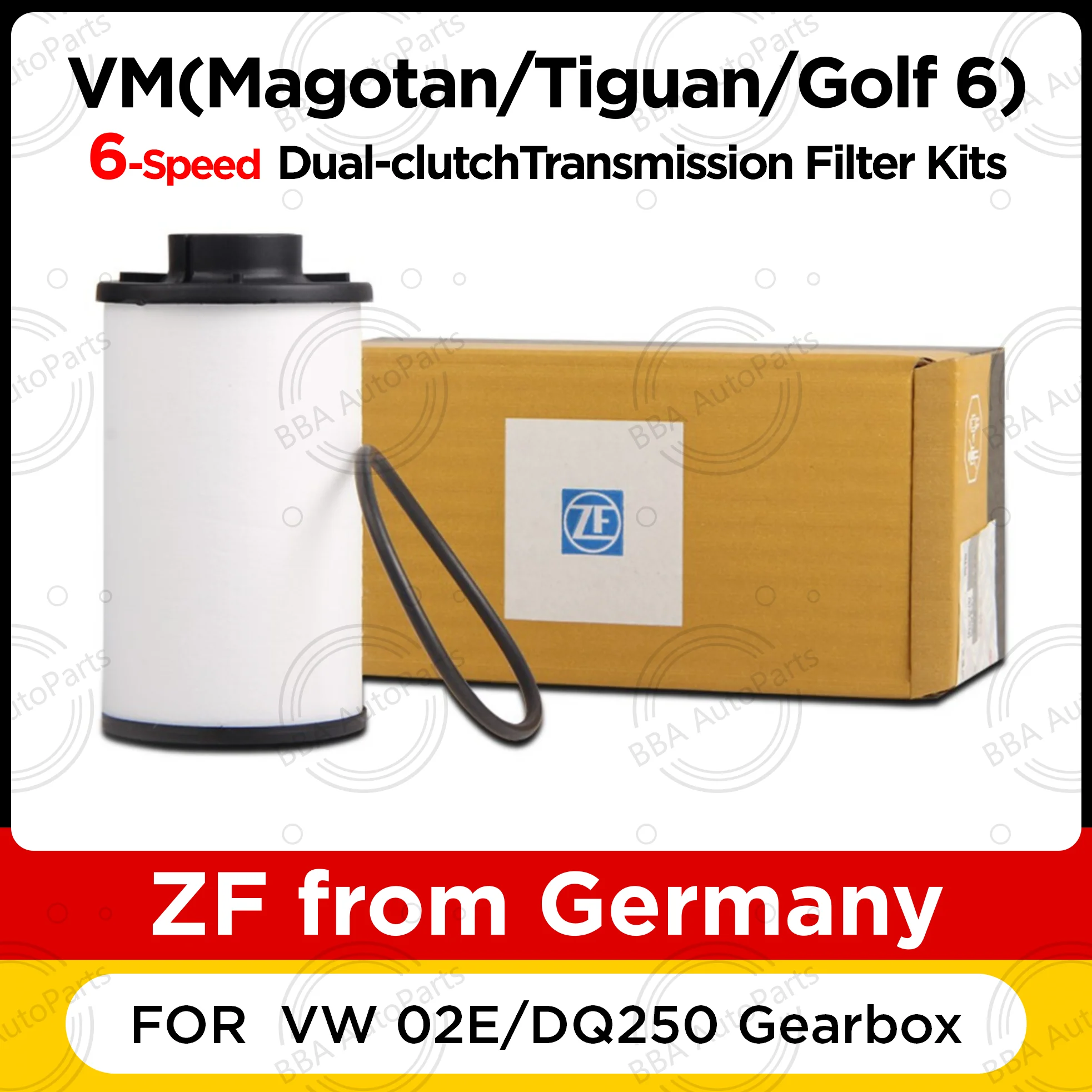 

ZF 5961.303.152 Dual-clutch Transmission Filter for VM(Magotan/Tiguan/Golf 6) with 02E/DQ250 Gearbox