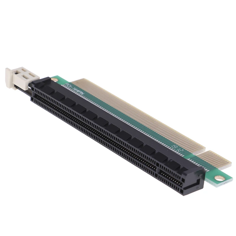 PCI-E 16X macho para fêmea riser, adaptador estendido para 1U 2U 3U IPC Chassis, alta qualidade, novo, 1Pc