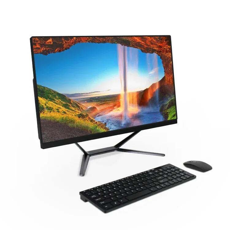 21.5inch 23.6inch Office School Game i3 i5 i7 desktop all in one pc computer