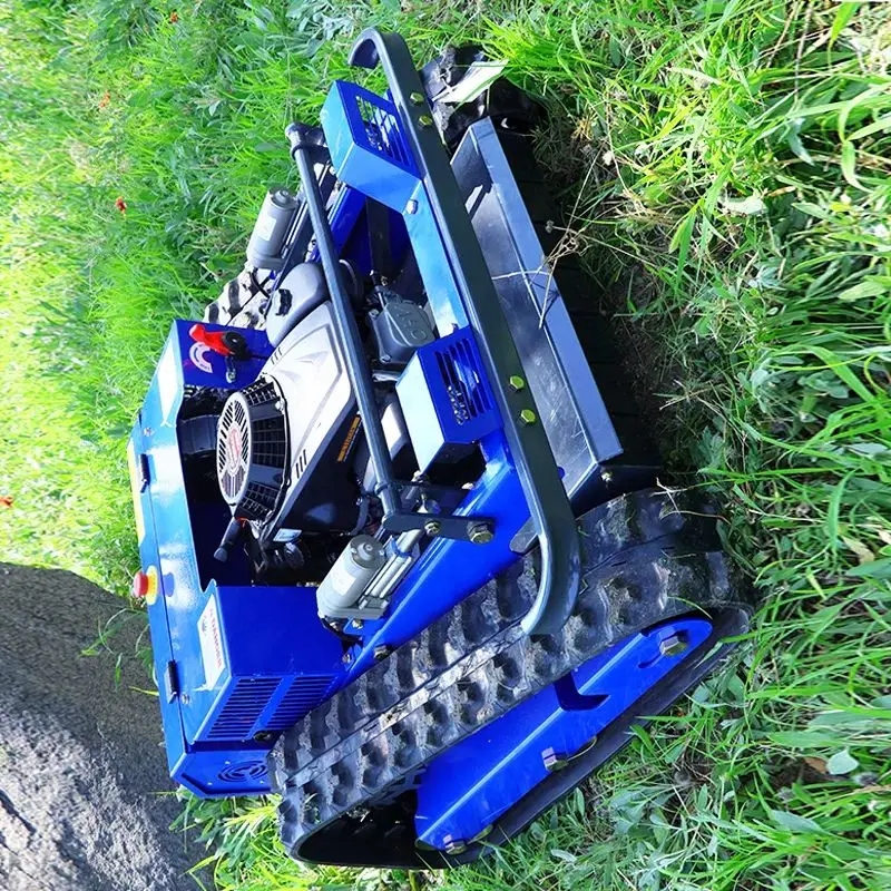 

Customized Good Quality Professional Grass Cutting Machine Made in China Radio Remote-Controlled Robotic Gas Powered Lawn Mower