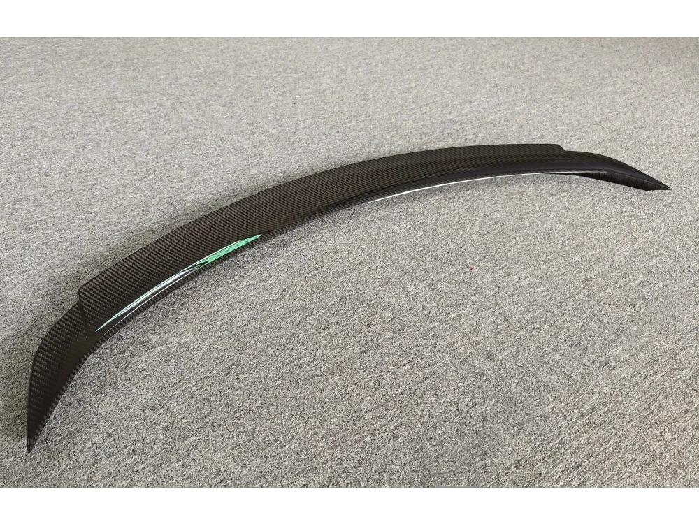 Easy to Install Automotive Parts for Rolls Royce Spectre Upgraded M-style 3k High-quality Dry Carbon Fiber Rear Spoiler Body Kit