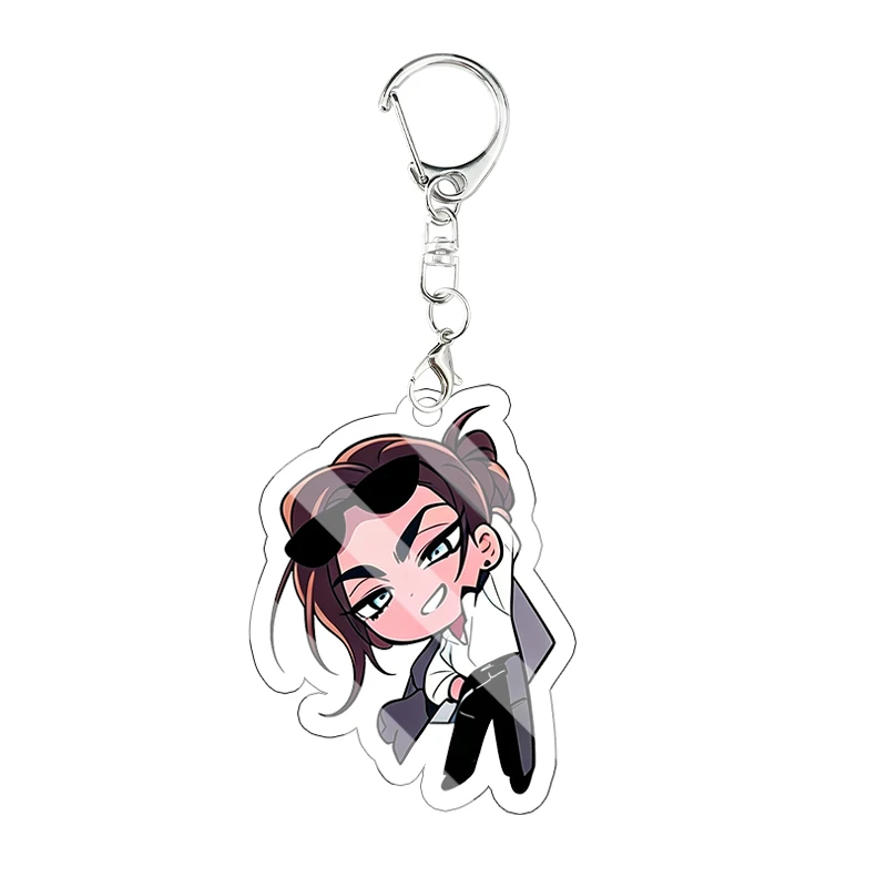 Creativity Alien Stage Acrylic Keychain Till Sua Mizi Ivan Kawaii Hanging Ornaments Cp Couple Set Backpack Pendant Birthday Gift view 4
