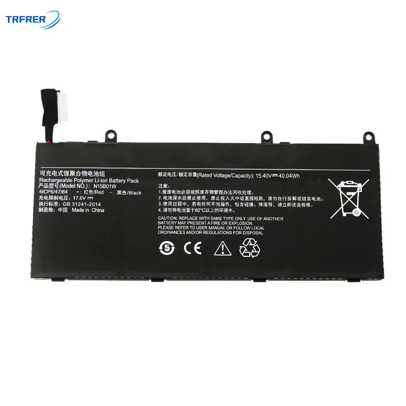 MA N15B01W Laptop Battery For Xiaomi Mi Ruby 15.6'' Inch Series TiMi TM1703 TM1709 TM1802-AA TM1802-AB TM1802-AC