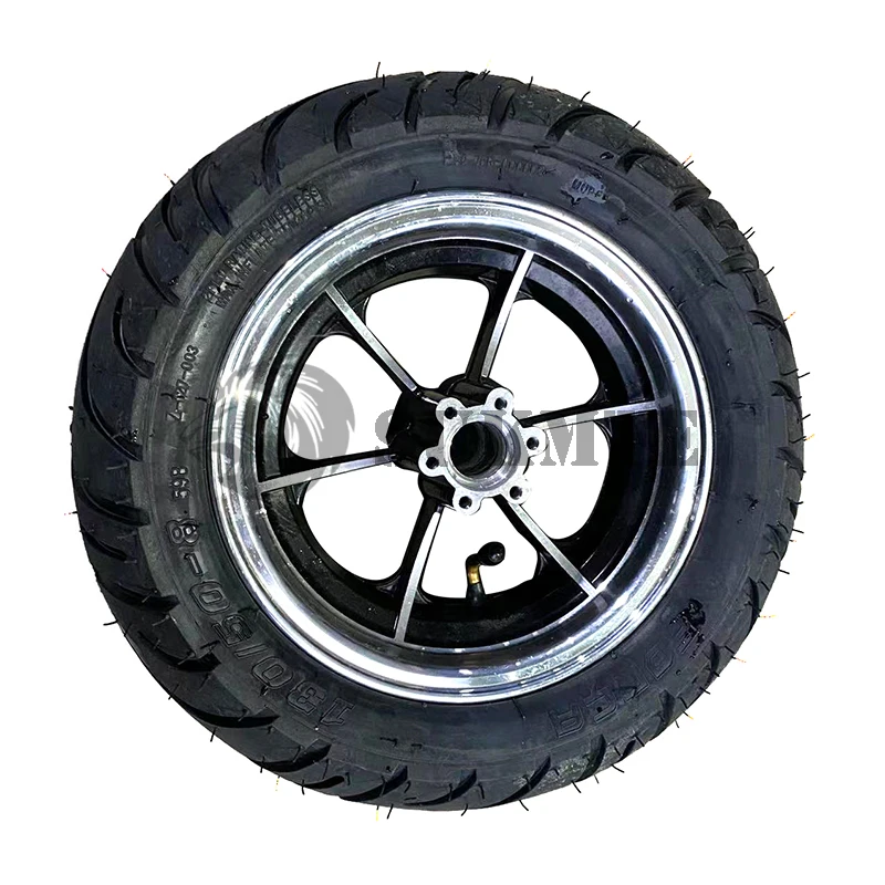 High Quality 8 Inch Aluminum Alloy  Rim 130/50-8 Wheel for Tires  for 49CC 50CC Mini Motorcycle Pocket Bike