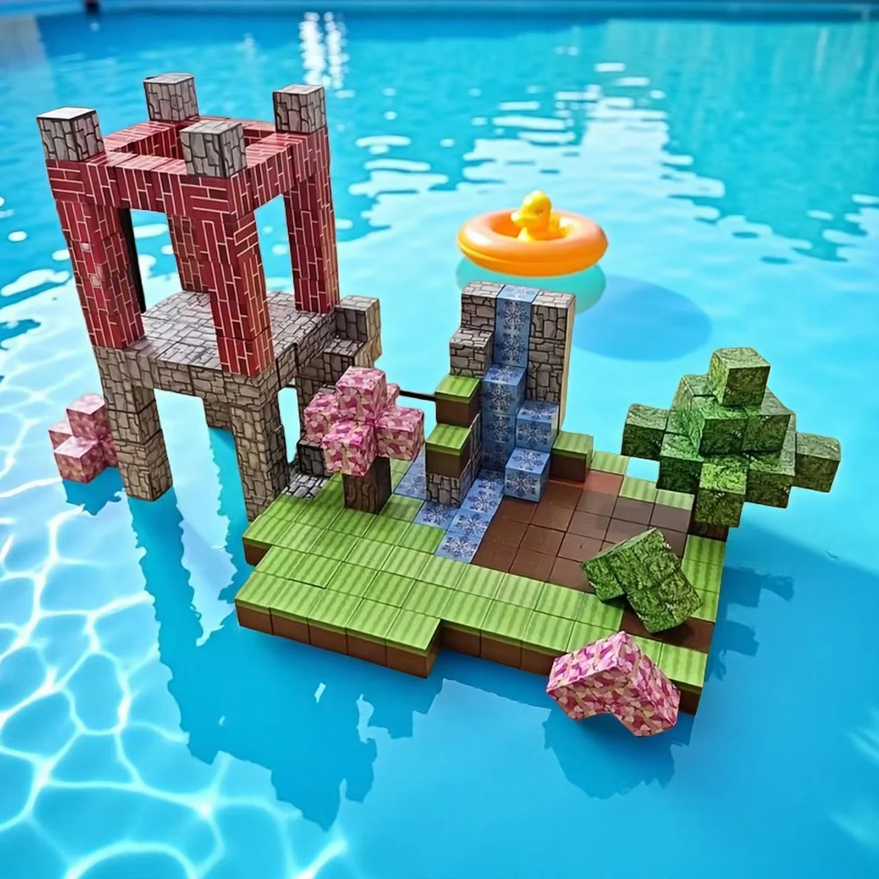 Zestaw magnetycznych klocków konstrukcyjnych 25-200 - Kostka sensoryczna STEM, zabawka konstrukcyjna, świat klocków konstrukcyjnych, gra konstrukcyjna STEM, prezent sensoryczny, prezent urodzinowy