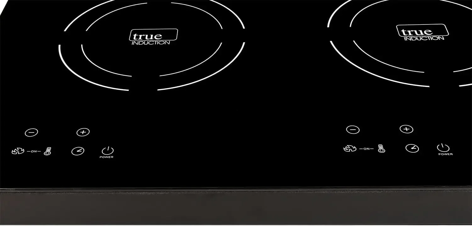 23 in. Black Induction Glass-Ceramic Cooktop 1750W