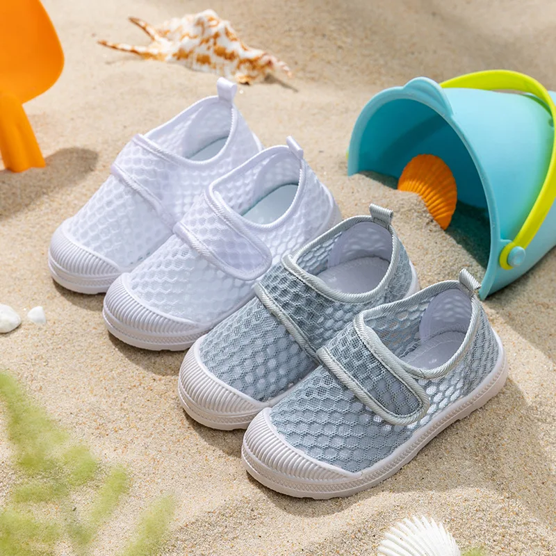 Child Mesh Shoe 2026 Spring New Girl Soft Soledshoe Casual Girl Anti Slip Student Travel Versatile Walkingshoechild Breatha Shoe