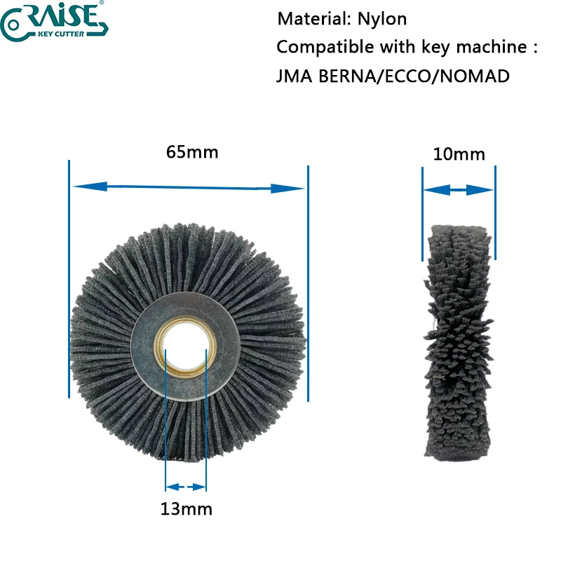 

Deburring Brush Compatible with JMA BERNA/JMA ECCO / JMA NOMAD Key Machine