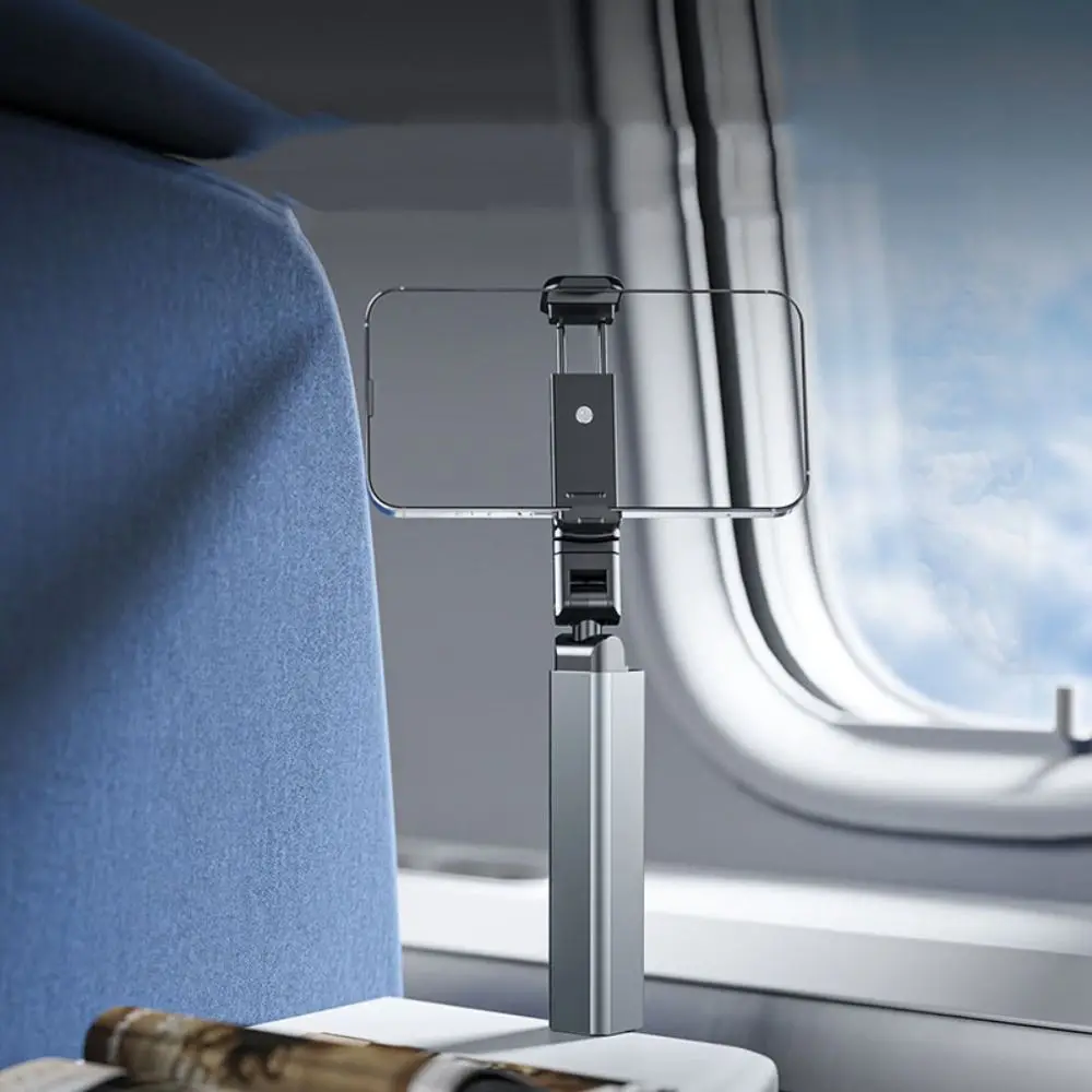 Alloy Mobile Phone Holder Stretchable Folding Portable Phone Mount Storage Rotating Adjustable Phone Stand