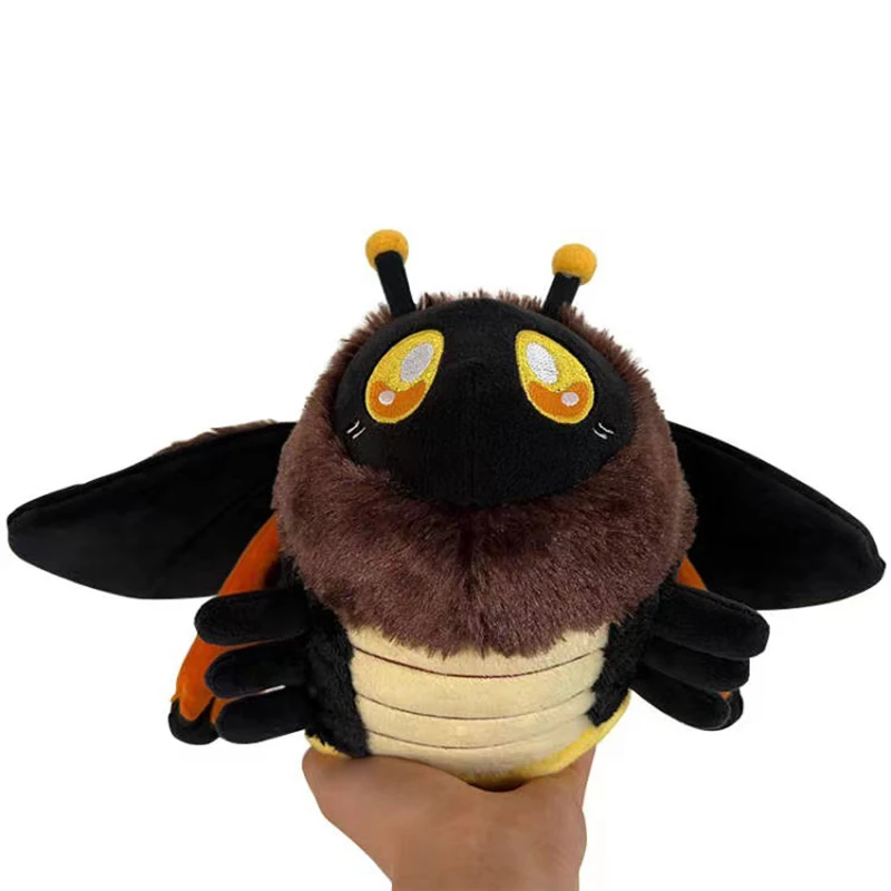 Testa della morte Hawkmoth Peluche Farcito in stile gotico Peluche di Halloween per bambini Decorazioni di Halloween Bambola Regali di cartoni animati Casa D