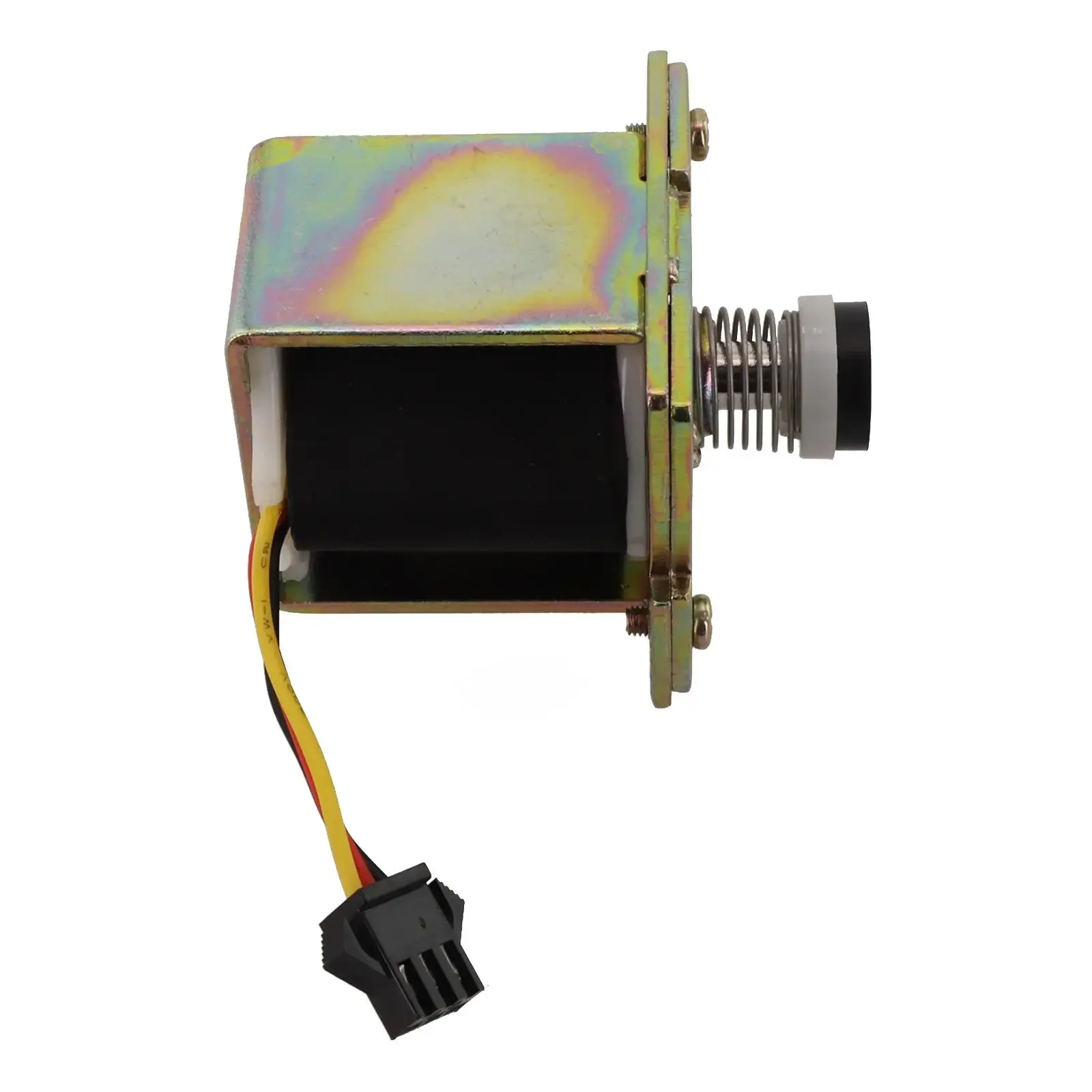 Electric Heater Control DC3V Solenoid Valve Wind Column Control Unit Long-lasting Metal Material 14mm Diameter Rubber Head
