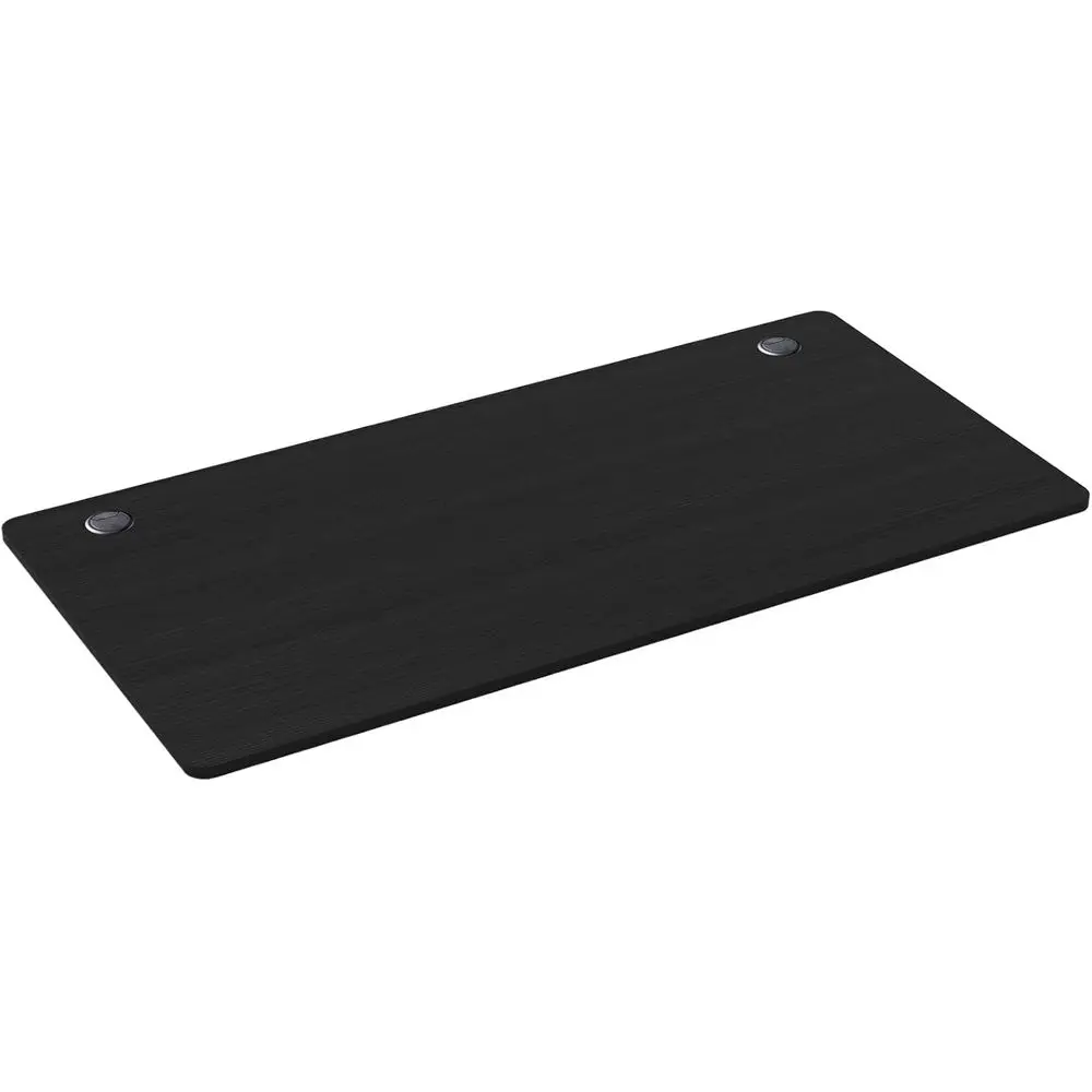 

Solid One-Piece 55 x 28 Desk Top, Stand & Sit Workbench with Cable Holes, DIY Tabletop for Coffee Bar