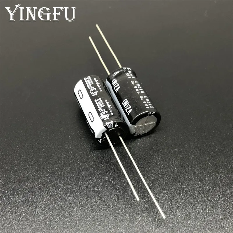 

5pcs/50pcs 3300uF 6.3V NICHICON VZ Series 10x20mm Wide Temperature Range Aluminum Electrolytic Capacitor 6.3V3300uF