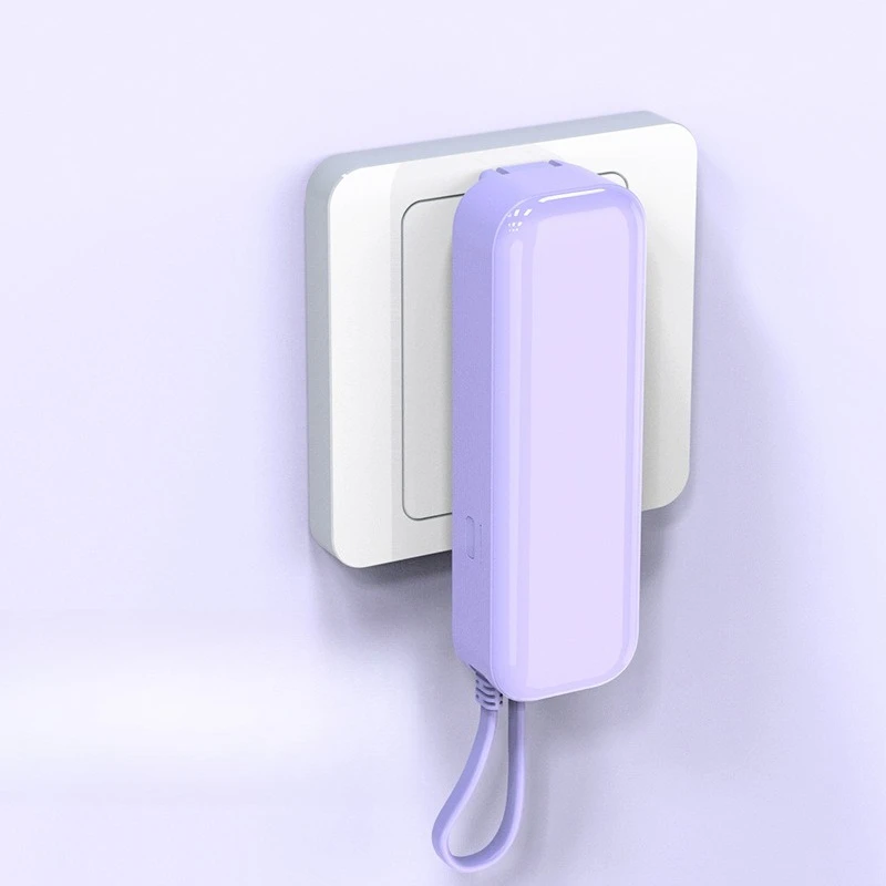 5000mAh PD20W New AC Plug Power Bank Portable Mini Three-in-One Power Bank