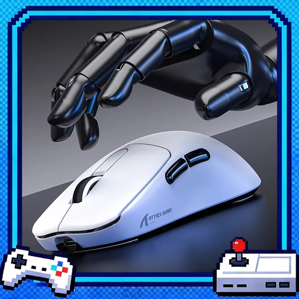 raton-inalambrico-para-juegos-attack-shark-v5-3-modos-ultraligero-paw3950max-frecuencia-de-sondeo-de-8khz-para-pc-accesorios-para-gamers-regalo