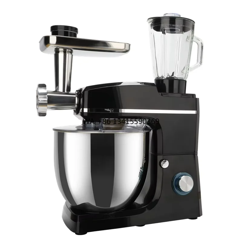 

Home Kitchen Appliances Electric Multifunction 5 in 1 Meat Grinder 6.5L 7L 8L 10L SUS304 Bowl Food Mixers