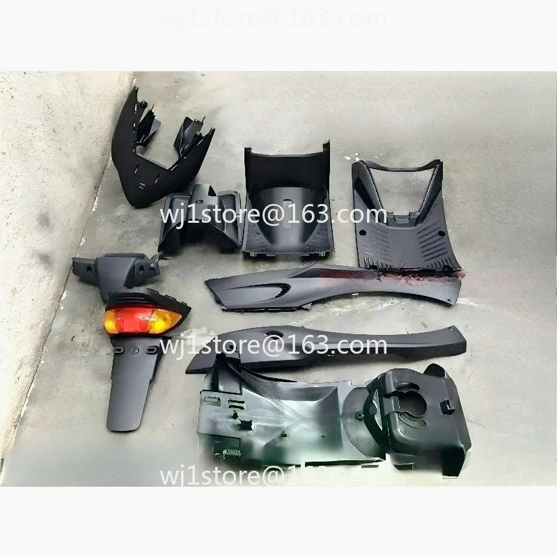 Piezas enteras de carcasa de coche, piezas PP, juego completo de piezas de plástico de vinilo, adecuado para Yamaha JOG50 3-4-5 generación ZR