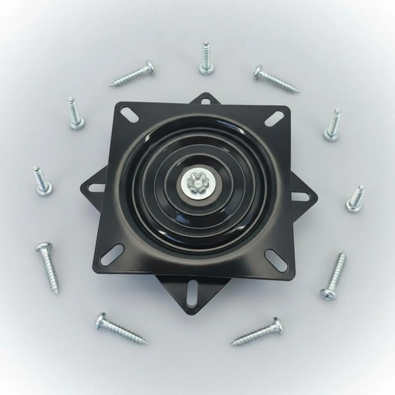 

360 Degree Rotate Plate Effortless Rotation Rotating Turntable Plate Rotating Tray Bearing Factory Direct Chair Rotate Base
